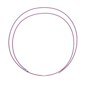 Colier Soluna Purple 3 bile argint